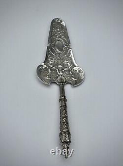 WMF Beautiful Jugendstil Pre- Art Nouveau Silver Plated Cake Lifter/ slice c1886