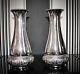 WMF Exceptionally Beautiful Pair of Art Nouveau Silver Plated Vases, Signed 1903