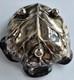 WMF Germany Art Nouveau Silver Plated Brass Trinket Sugar Bowl Lettuce Leaf Form