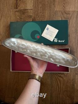 WMF Ikora Schale 6285 Vintage Silver-Plated Oval Dish with Original Box