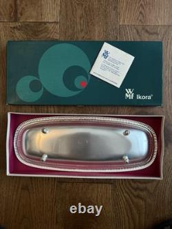 WMF Ikora Schale 6285 Vintage Silver-Plated Oval Dish with Original Box
