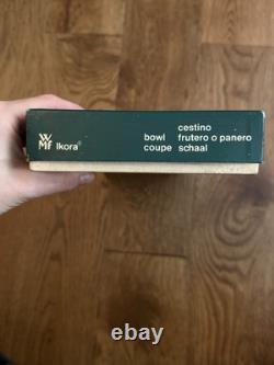 WMF Ikora Schale 6285 Vintage Silver-Plated Oval Dish with Original Box