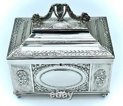 WMF Magnificent & Fine Large Silver Plated Cigar/ Jewelry Box, Fully Signed, c1909