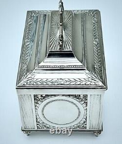 WMF Magnificent & Fine Large Silver Plated Cigar/ Jewelry Box, Fully Signed, c1909