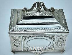 WMF Magnificent & Fine Large Silver Plated Cigar/ Jewelry Box, Fully Signed, c1909