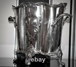 WMF Magnificent Large Silver Plated Champagne/ Wine Cooler, Special Order, V Rare