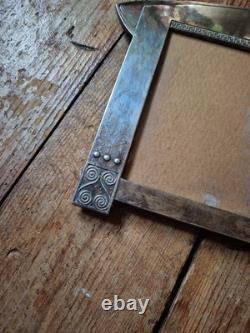 WMF Original Antique Art Nouveau Triple Photo Frame Jugendstil SECESSIONIST