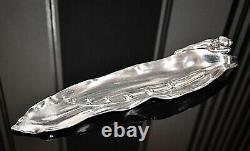 WMF Rare Antique Art Nouveau Silver Plated Pen Tray, Model 215, WMF c1886 -1900