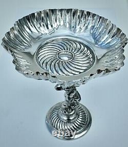 WMF Stunning Silver Plated Cherub Fruit Stand Centrepiece Fully Signed c1886