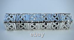 WMF Very Rare Set 6 Jugendstil / Secessionist Silver Plated Napkin Rings, c1890