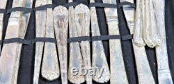 W. M Rogers Co Original Silver Plated Silverware 59 Pieces Withoriginal Box