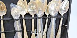 W. M Rogers Co Original Silver Plated Silverware 59 Pieces Withoriginal Box