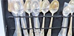 W. M Rogers Co Original Silver Plated Silverware 59 Pieces Withoriginal Box