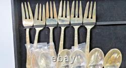 W. M Rogers Co Original Silver Plated Silverware 59 Pieces Withoriginal Box
