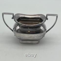 Walker & Hall 7 Piece Silver Plated Tea Coffee Service + Gallery Tray EPNS