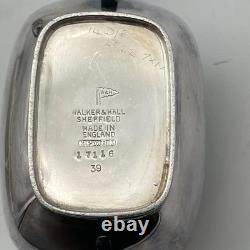 Walker & Hall 7 Piece Silver Plated Tea Coffee Service + Gallery Tray EPNS