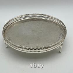 Walker & Hall 7 Piece Silver Plated Tea Coffee Service + Gallery Tray EPNS