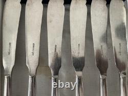 Walker and Hall Silver Plated Cutlery Set 12-piece And Original Box