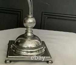Was Benson Silver Plated Table Lamp Lampe Arts & Crafts Art Nouveau Signed