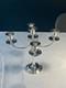 Wedgwood Silver Plated 5-Arm Candelabra Centerpiece With Original Blue Box