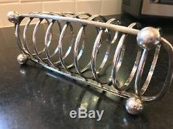 White Star Line silver plate Toast Rack, VERY EARLY PRE-1888 Original