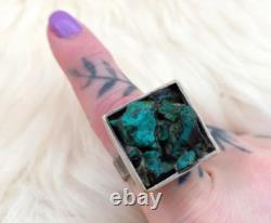 Wiggers Handmade in Denmark adjustable silver-plated brutalist statement ring