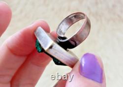 Wiggers Handmade in Denmark adjustable silver-plated brutalist statement ring