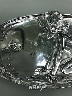 Wmf Art Nouveau Silver Plated Card Tray