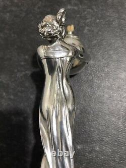 Wmf Silver Plated Figural Cigar Lighter