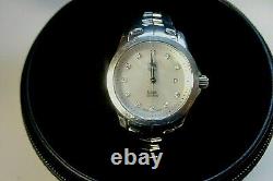 Women's Tag Heuer Link Wristwatch Mother of Pearl and Full Cut Diamonds WJF1317