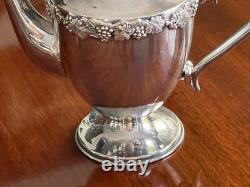 Wonderful MID Century Tea & Coffee Set For 6 Siver Plated Tray C 1950's