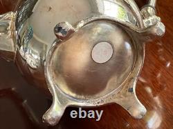 Wonderful MID Century Tea & Coffee Set For 6 Siver Plated Tray C 1950's