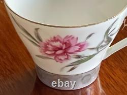 Wonderful MID Century Tea & Coffee Set For 6 Siver Plated Tray C 1950's