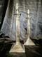 XL Hallmarked Substantial Eleganct Corinthian Column Table Lamps 40cm