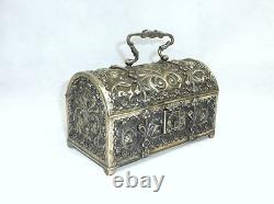 XXL Box About 1900 Bronze Silver Plated