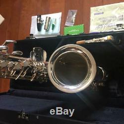 YAMAHA YAS-62S Alto Saxophone Silver Plated withCase Original Pre Owned