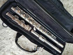 Yamaha YFL-211SII Flute with Original Hard Case Nickel Silver
