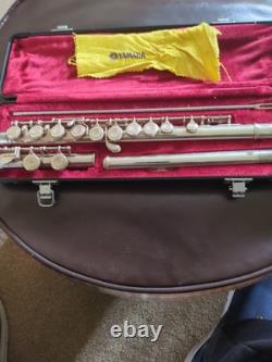Yamaha YFL-211SII Flute with Original Hard Case Nickel Silver