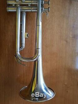 Yamaha YTR-1320es Silver Plated Trumpet With Original Case