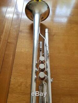 Yamaha YTR-1320es Silver Plated Trumpet With Original Case