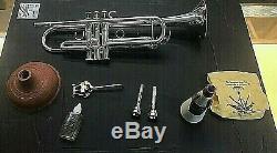 Yamaha Ytr 6335 Silver Plated Trumpet Professional Series In Original Box