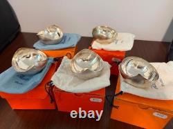 ZAUETTO Original Italian Handmade Silver plated Decorative bowls