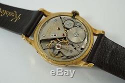 Zodiac Triple Date Moon Phase 905 Gold Plated Top S/s Back Original Dates 1957